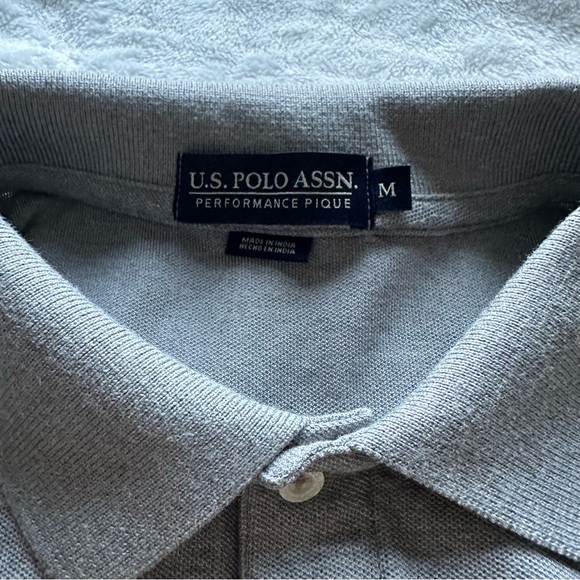 NWT U.S. Polo Assn. Performance Piqué Polo - Picture 4 of 5